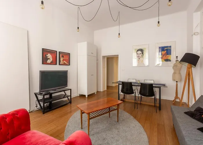 アパート Stylowy Apartament Na Ruskiej ヴロツワフ